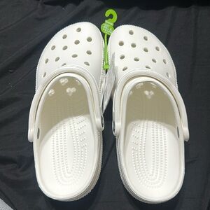 White crocs